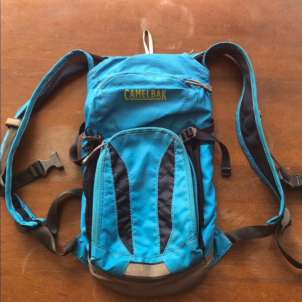 Kids CamelBak Blue and Black Hydration Backpack